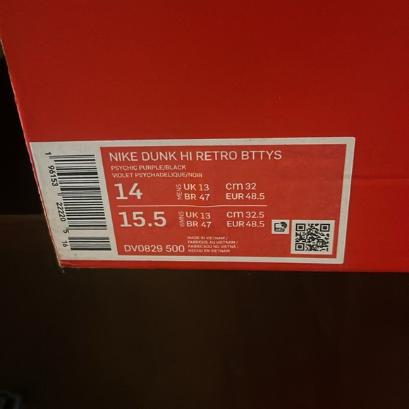 Nike Dunk high Phychic purple - Picture 3 of 7